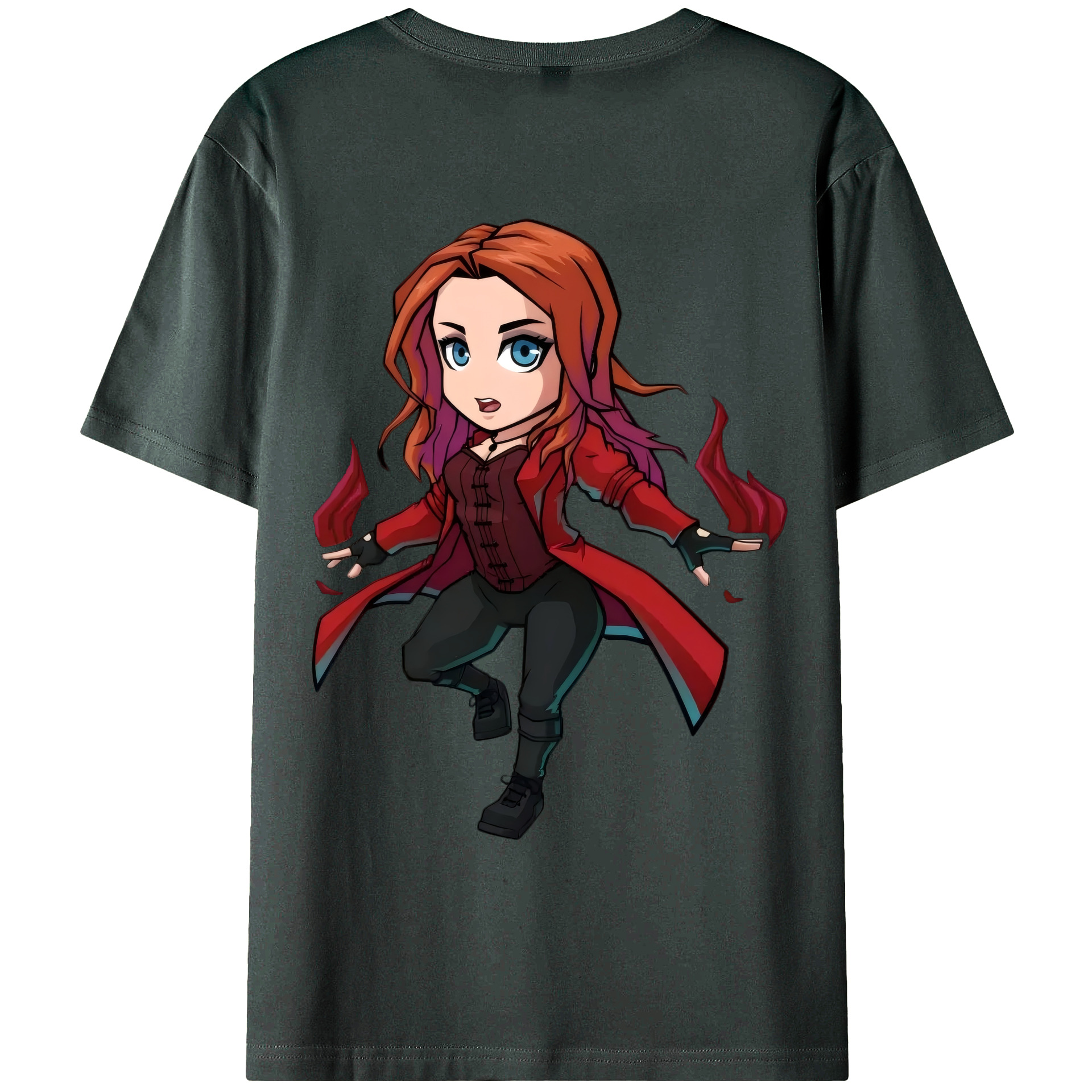 （画像用） アベンジャーズ The Avengers 綿100％ メンズ半袖Tシャツ（バックプリント） 通気性